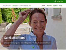 Tablet Screenshot of immo-cons.ch